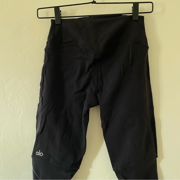 Alo Yoga NWOT Airbrush High-Waist Highlight Goddess Legging Black Size XSmall - Picture 6 of 10